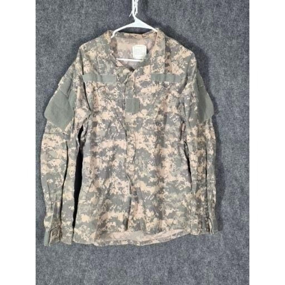 US Army ACU Shirt Mens Medium Long UCP Digital Camo Combat Uniform Jacket Top